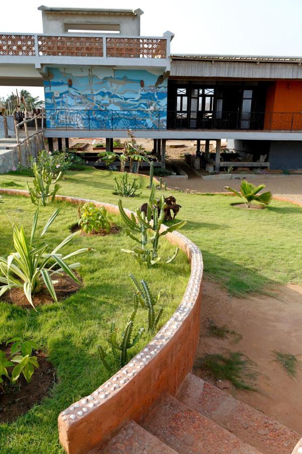 La Maison Bleue Lomé Exteriör bild