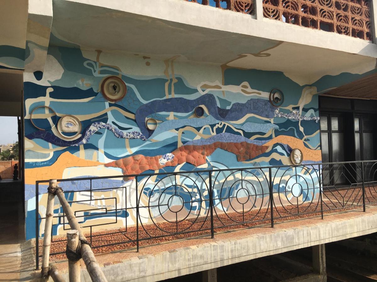 La Maison Bleue Lomé Exteriör bild