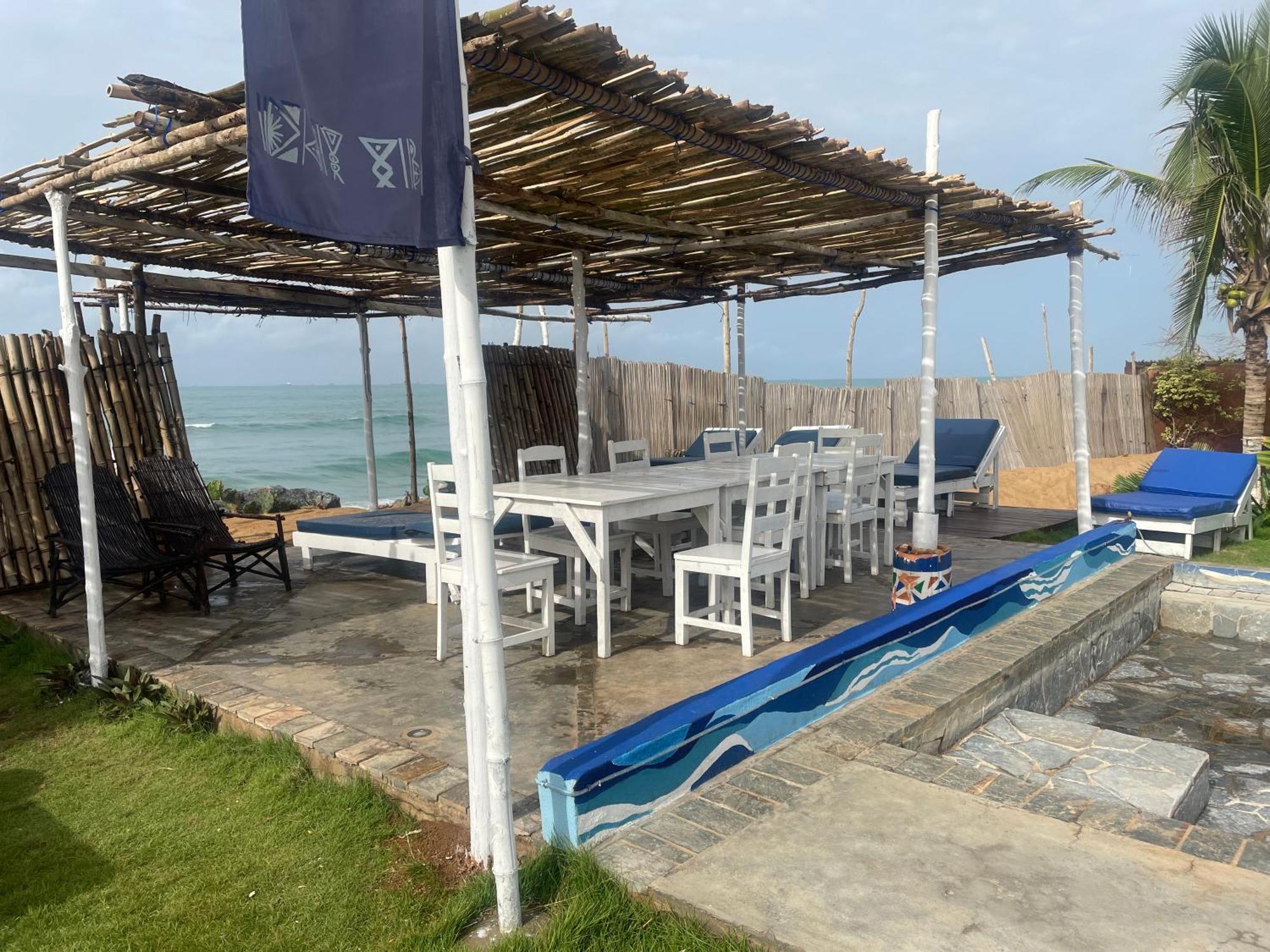 La Maison Bleue Lomé Exteriör bild